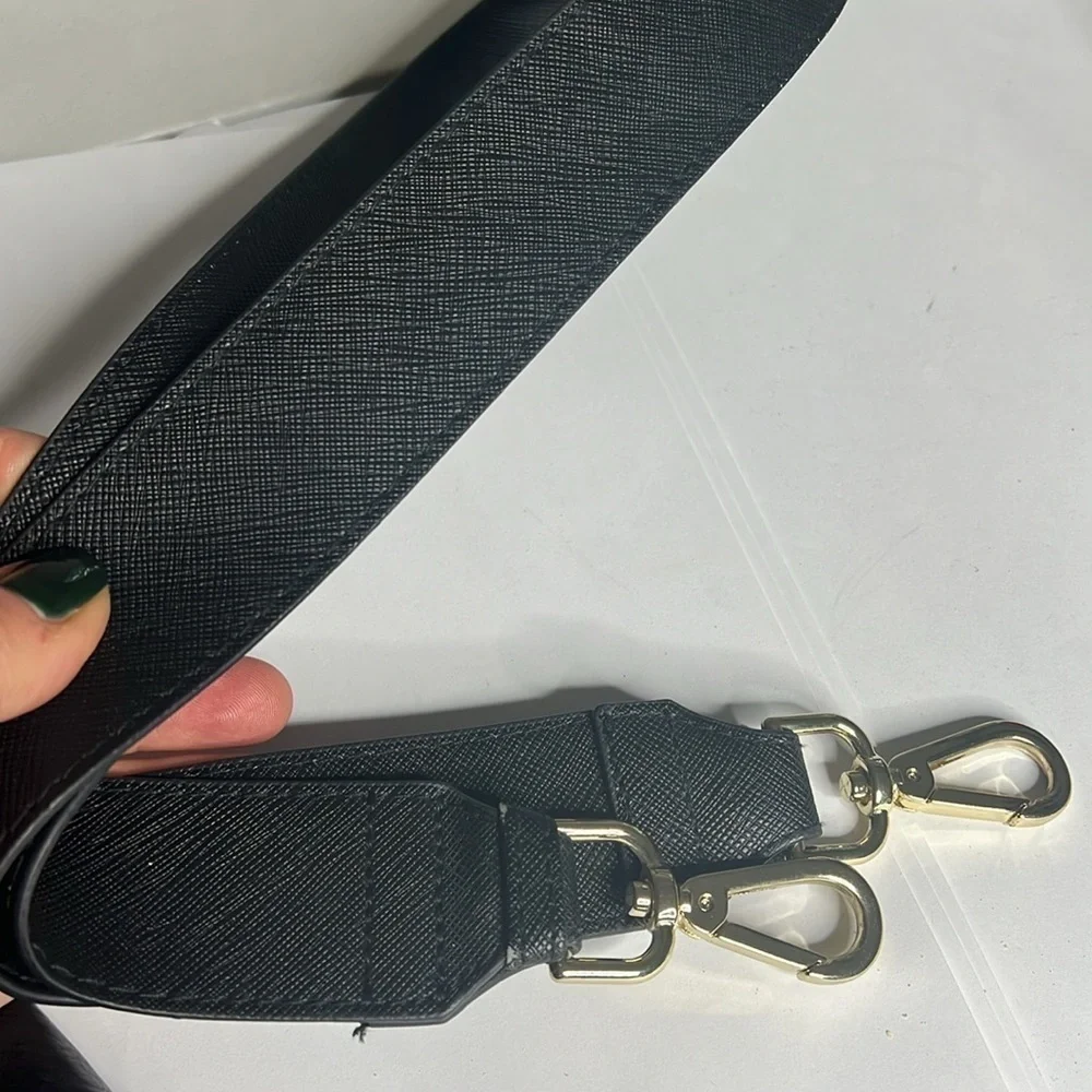Rebecca Minkoff Knocked Up Diaper Bag Black Nylon & Leather
